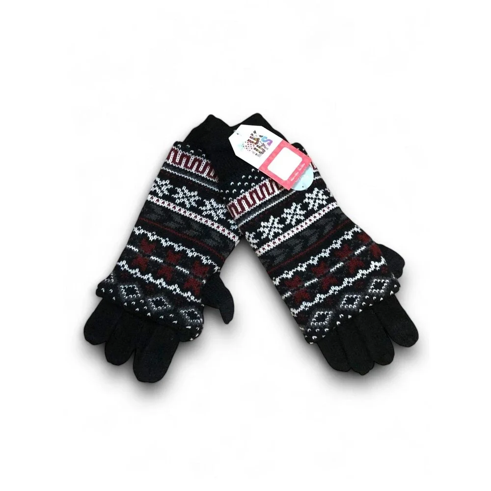 Muk Luks Women's Holiday Gift Winter Gloves - OSFM